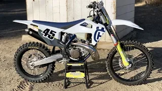 2020 Fuel Injected Husqvarna 300cc 2 Stroke RAW -Motocross Action Magazine