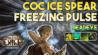 [3.16] CoC Ice Spear Freezing Pulse Build | Deadeye | Scourge | Path of Exile 3.16