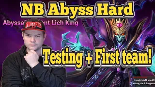 NB Abyss Hard Team ~ 1min Avg - Summoners War