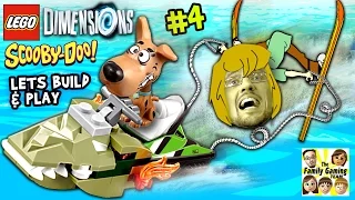 Lets Build & Play LEGO Dimensions #4: Like, Hang on Scoob!  Shaggy, Scooby, Mystery Machine & Snack