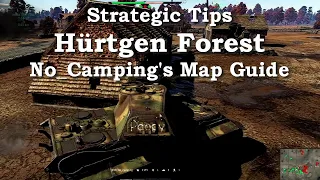 ▶️ Strategic tips and gameplay on the Hürtgen Forest map  (domination #1) ◄ WAR THUNDER ►