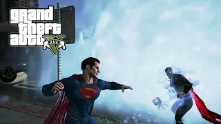 GTA 5 - Superman VS Thor | The God of Thunder! and The Last Son of Krypton!