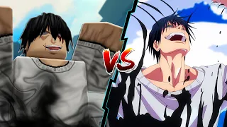 Every Sorcerer Battlegrounds Character vs Anime NEW SUKUNA