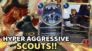 MISS FORTUNE QUINN SCOUTS PRESSURE | Legends of Runeterra