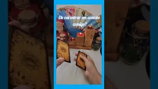 ELE VAI ENTRAR EM CONTATO COMIGO?#SHORTS ♥️ TAROTSHORTS TAROTONLINE TAROTPINK TAROTRESPONDE