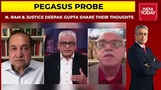N. Ram & Justice Deepak Gupta On Pegasus Probe | News Today With Rajdeep Sardesai