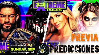 PREVIA y PREDICCIONES de EXTREME RULES | Predicciones + Cartelera de WWE EXTREME RULES 2021