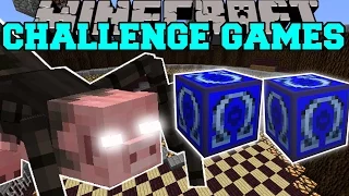 Minecraft: MUTANT SPIDER CHALLENGE GAMES - Lucky Block Mod - Modded Mini-Game