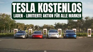 Tesla kostenlos Laden - Limitierte Aktion für alle Marken!