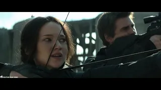 Açlık Oyunları 3 Alaycı Kuş Bölüm1 9/20 Katniss Uçak Düşürüyor