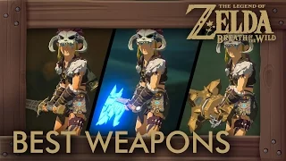 Zelda Breath of the Wild - Best Weapons (Two-Handed Swords by Damage + Durability)