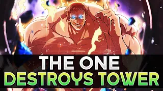 The ONE Escanor and Green Arthur DESTROY TOWER OF TRIALS! | Seven Deadly Sins:Grand Cross