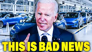 HUGE NEWS: Biden SHOCKED as EV Makers Struggle to Sell EVs!