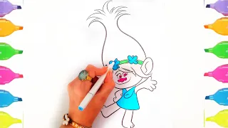 The pink troll is very pretty🖍🫰| which troll would you like to paint?🤔🪄