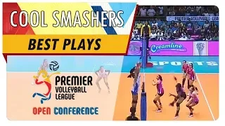 PVL OC 2018: Jema Galanza stares down Deanna Wong after off the block hit! | CCS | Best Plays