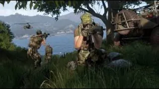 Most Realistic Shooter Game Ever-  Arma 3 Apex - UH 1 Door Gunner in Vietnam - Gameplay Video