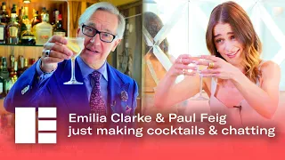 Emilia Clarke & Paul Feig Make Cocktails, Chat Game of Thrones, Star Wars & More | Ed TV Fest 2020