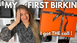 MY FIRST BIRKIN🍊Quota bag with almost NO purchase history! HERMÈS Unboxing & Storytime how I got it