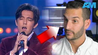 VOCAL COACH reacts to DIMASH singing LOVE IS LIKE A DREAM