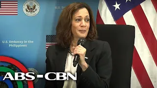 US Vice President Kamala Harris attends town hall on women empowerment | ABS-CBN News