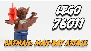 Review and Speed Build of LEGO Batman: Man-Bat Attack (Set 76011)