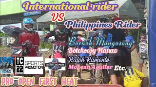 International rider VS Philippine rider | Sm Pulilan race