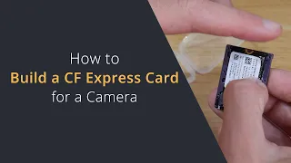 DIY NVME CF Express Card | Make Your Own CF Express Card | Budget CF Express Type B Card for Cameras