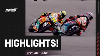 Moto2™ Race Highlights 👊 | 2023 #BritishGP 🇬🇧