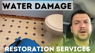 Water Damage Restoration Service done right! We don’t have to Destroy your house: