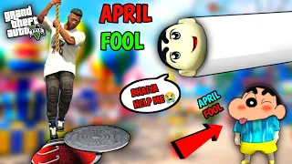 GTA 5 :😍 Shinchan Ultimate April Fool Prank With Franklin In GTA 5 ! JSS GAMER ( GTA 5 Mods )