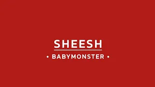 BABYMONSTER - SHEESH (Hangul Lyrics)