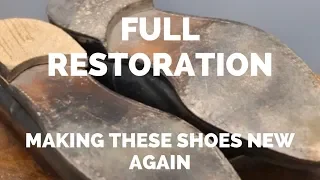 Salvatore Ferragamo Shoe Restoration | Refurbishing These Oxford Shoes
