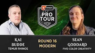 Kai Budde vs. Sean Goddard | Round 16 | Pro Tour The Lord of the Rings