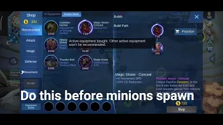 Roam Bug.... Watch this before moonton Fixed
