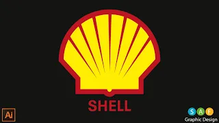 Shell Logo Design Tutorial in Adobe illustrator 2021