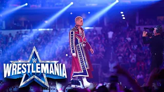 Cody Rhodes makes a shocking return to WWE: WrestleMania 38 (Live Crowd Reaction)