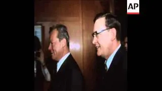 SYND 31 10 69 WEST GERMAN CHANCELLOR, WILLY BRANDT, VISITS BERLIN