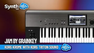 KORG KROME with KORG TRITON SOUND | Jam by Grainkey