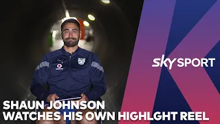 Shaun Johnson Watches His Own Highlight Reel | Sky Sport