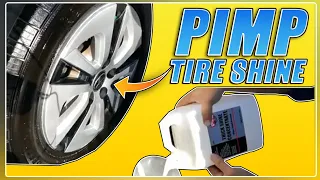 Get Clean and Shiny Tires Like the Pros ( No More Wasting Money on Aerosol Sprays )