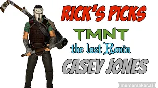 Review of  Casey Jones form the TMNT the Last Ronin comics by NECA