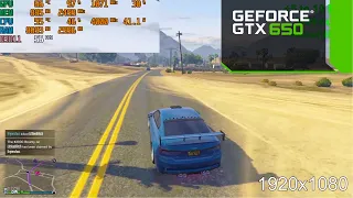 GTA 5 ONLINE | GTX 650 1GB | ALL SETTINGS TESTED | 1080p, 900p, 768p, 720p