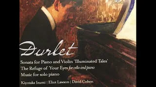 Emmanuel Durlet, Canzonetta for Violin and Piano