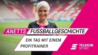 Ein Tag im Leben von Pele Wollitz | Anetts Fußballgeschichte | Folge 4 | Telekom Sport