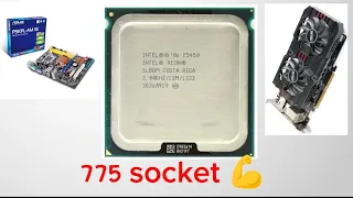 сборка на 775 сокете. Asus p5kpl-am se и intel xeon e5450+r7 265 asus 2gb