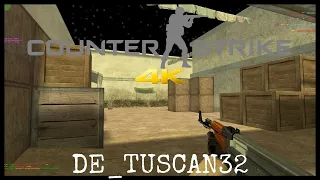 Counter Strike 1.6 2019 Gameplay De Tuscan 32 4K