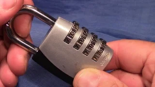 (picking 221) Abus 4 wheel combo padlock "blind" decoded - thanks to Marc for the loan