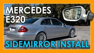 E350 Side Mirror Remove and Install