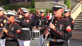 1st Marine Division Band - Disneyland - Memorial Day 2013