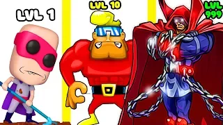 EVOLUTION OF USELESS MAN TO BECOME MEGA MAN IN GAME JOHNNY UPGRADE!